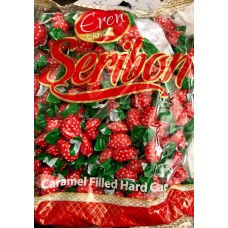 SERIBON Caramel Filled  Hard Candy Карамель Клубника 1 кг 