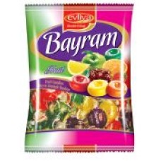 Конфеты BAYRAM FRUIT 350 GR POLY BAG 12шт 